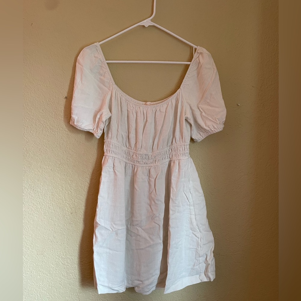 Little white dress (WITH POCKETS)